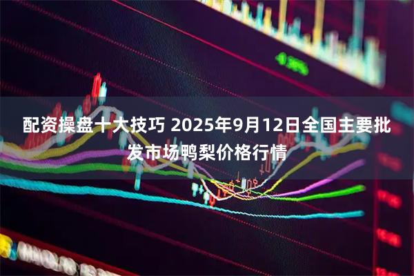 配资操盘十大技巧 2025年9月12日全国主要批发市场鸭梨价格行情